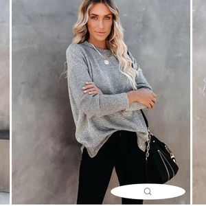 Stephanie Knit Sweater - Size Large